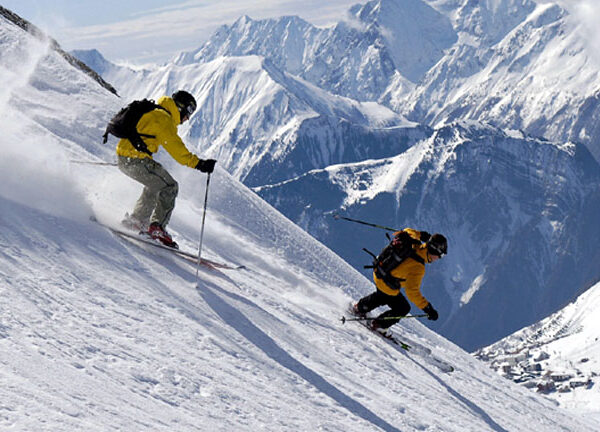 Skiing in Gulmarg