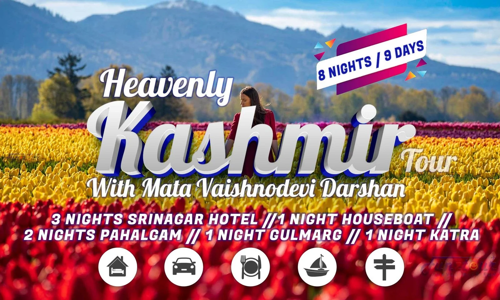 Kashmir With Mata Vaishnodevi
